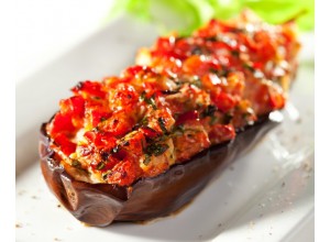 Баклажаны фаршированные овощами