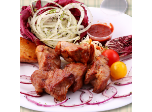Шашлык из свиной шейки