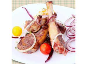 Шашлык из бараньей корейки